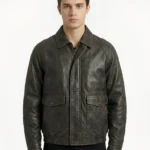 Tick Tick Boom Andrew Garfield Brown Jacket Front 2 150x150