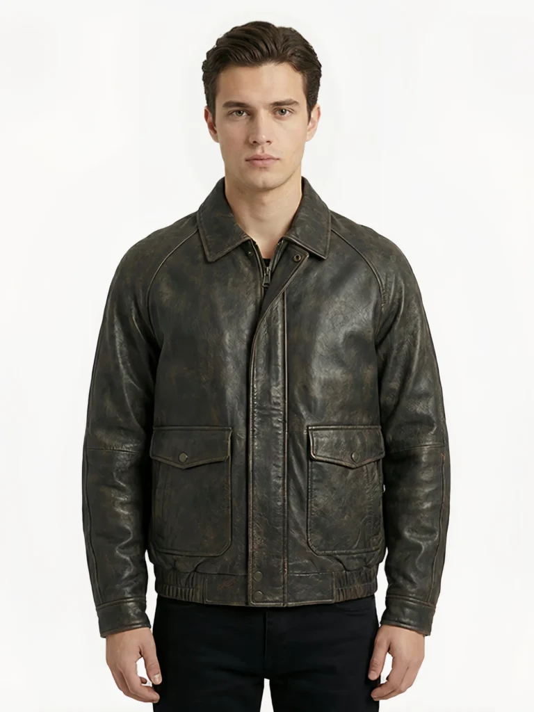 Tick Tick Boom Andrew Garfield Brown Jacket Front 2 768x1024