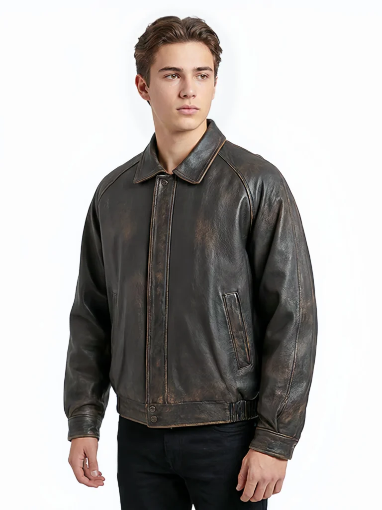 Tick Tick Boom Andrew Garfield Brown Jacket Side 768x1024