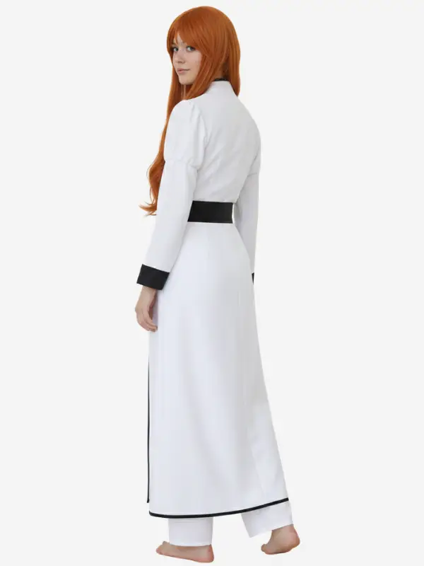 orihime inoue white bleach cosplay back profile