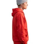justin bieber red oversized hoodie (2)