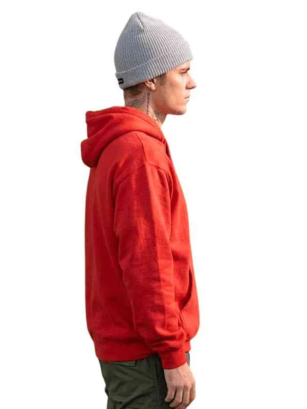 justin bieber red oversized hoodie (2)