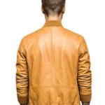 brown bomber leather jacket (2)