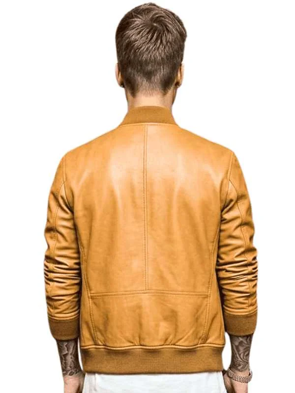brown bomber leather jacket (2)