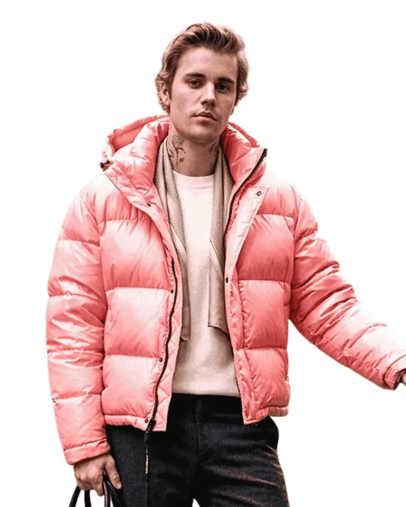 justin bieber puffer jacket