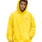 justin bieber yellow hoodie